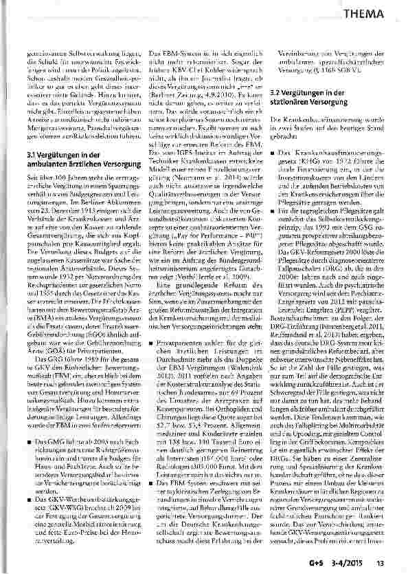 Vorschauseite 4: Steuerungsaufgaben der gesetzlichen Krankenversicherung: Eine Bestandsaufnahme