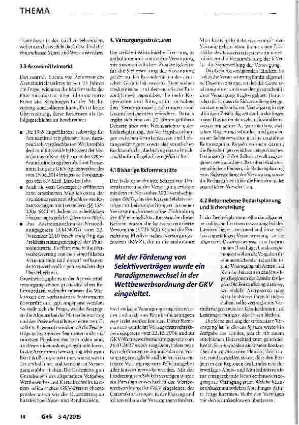 Vorschauseite 5: Steuerungsaufgaben der gesetzlichen Krankenversicherung: Eine Bestandsaufnahme