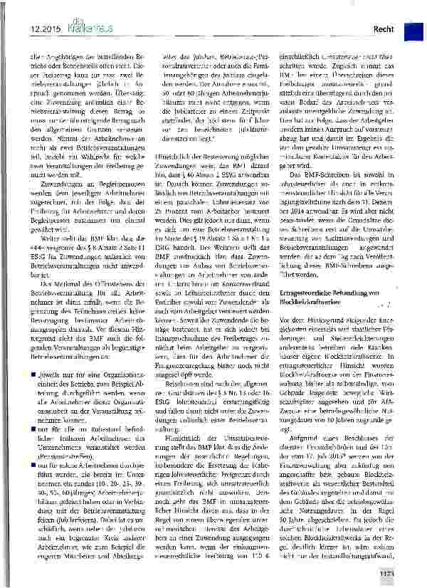 Vorschauseite 2: Lohnund umsatzsteuerliche Behandlung von Betriebs-veranstaltungen