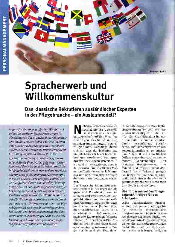Vorschauseite 1: Spracherwerb und Willkommenskultur