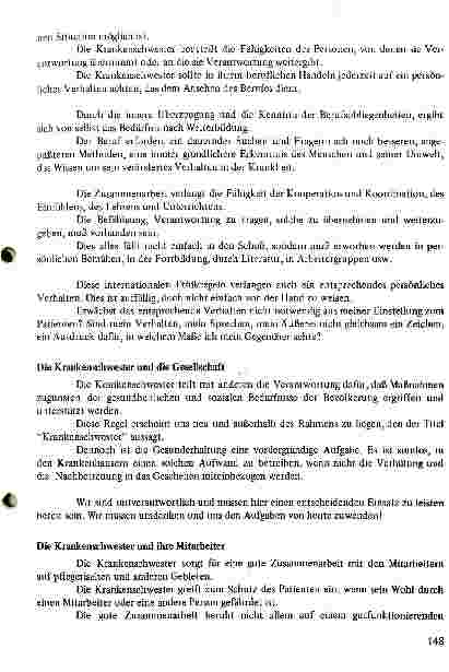 Vorschauseite 3: Ethische Grundregeln für die Krankenpflege