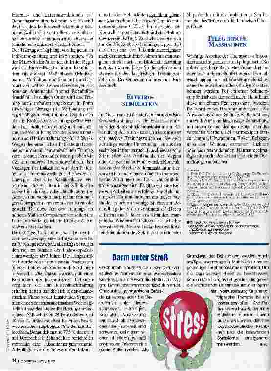 Vorschauseite 2: Stuhlinkontinenz