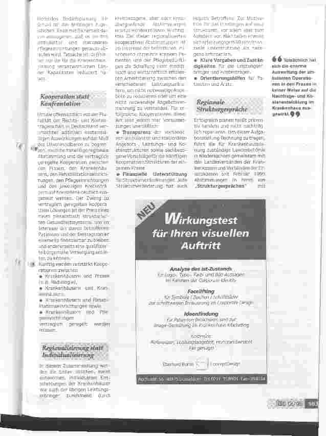 Vorschauseite 4: Quo vadis, deutsches Krankenhaus? Der Gesetzgeber als Kostentreiber