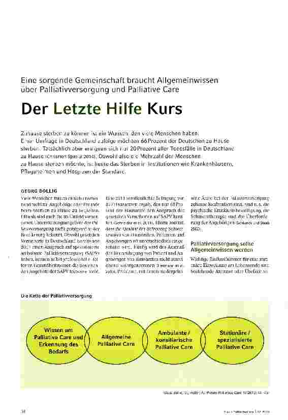 Vorschauseite 1: Der Letzte Hilfe Kurs
