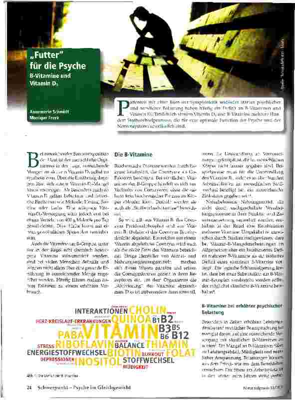 Vorschauseite 1: Futter für die Psyche