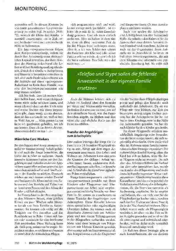 Vorschauseite 3: Leben in zwei Ländern