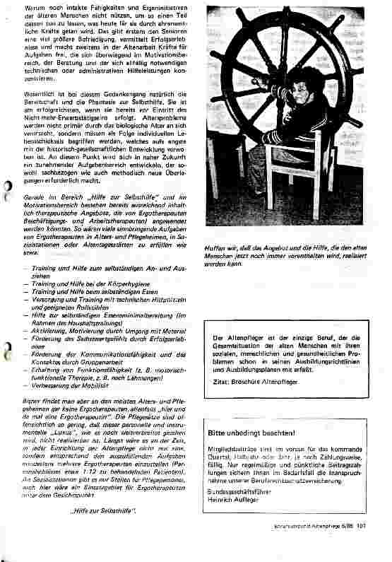 Vorschauseite 3: Überlegungen zu einer zeitgemäßen Seniorenpolitik