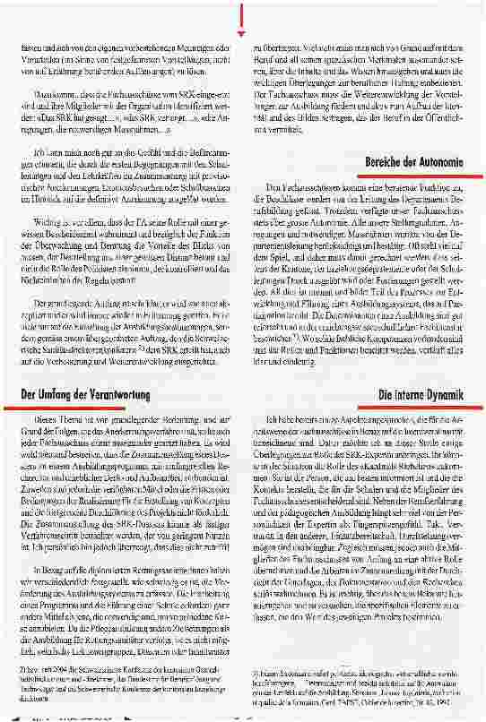 Vorschauseite 2: Die Rolle der Fachausschüsse am Beispiel der Rettungssanitäter