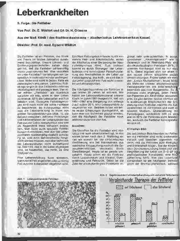 Vorschauseite 1: Leberkrankheiten 5.Folge: Die Fettleber