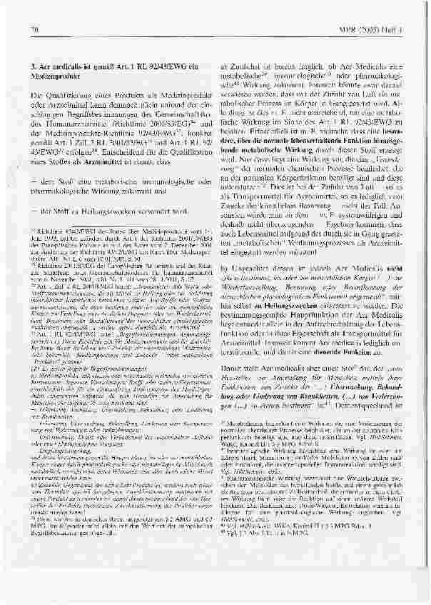 Vorschauseite 5: Luft zur medizinischen Anwendung (Aer medicalis) - Problemstellungen und rechtliche Einordnung -