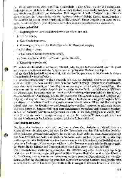 Vorschauseite 2: Die Gesundheitsschwester Schlüsselstellung in der öffentlichen Gesundheitspflege
