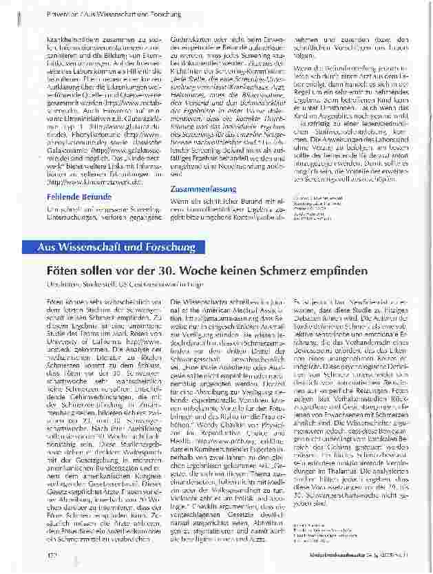 Vorschauseite 5: Screening positiv: was ist zu tun?