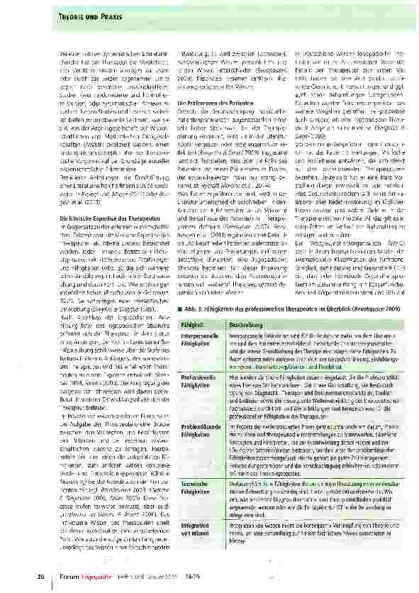Vorschauseite 3: Wenn es keine Evidenz gibt...