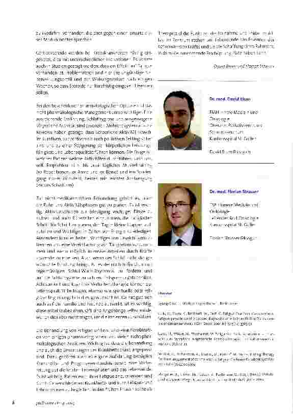 Vorschauseite 3: Fatigue - eine multidimensionale Herausforderung