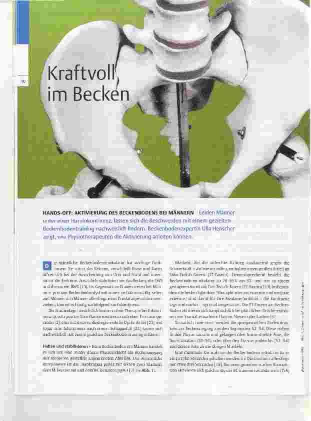 Vorschauseite 1: Kraftvoll im Becken