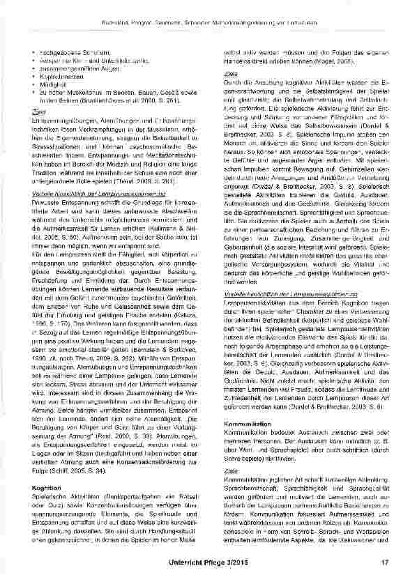 Vorschauseite 3: Methodenkategorisierung von Lernpausen