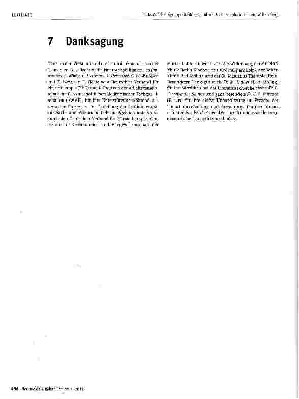 Vorschauseite 6: Zusammenfassende Bewertung aller Interventionen