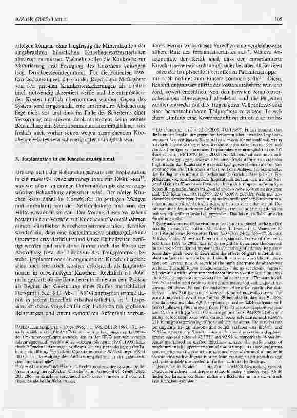 Vorschauseite 4: Rechtsprobleme der zahnärztlich-implantologischen Behandlung