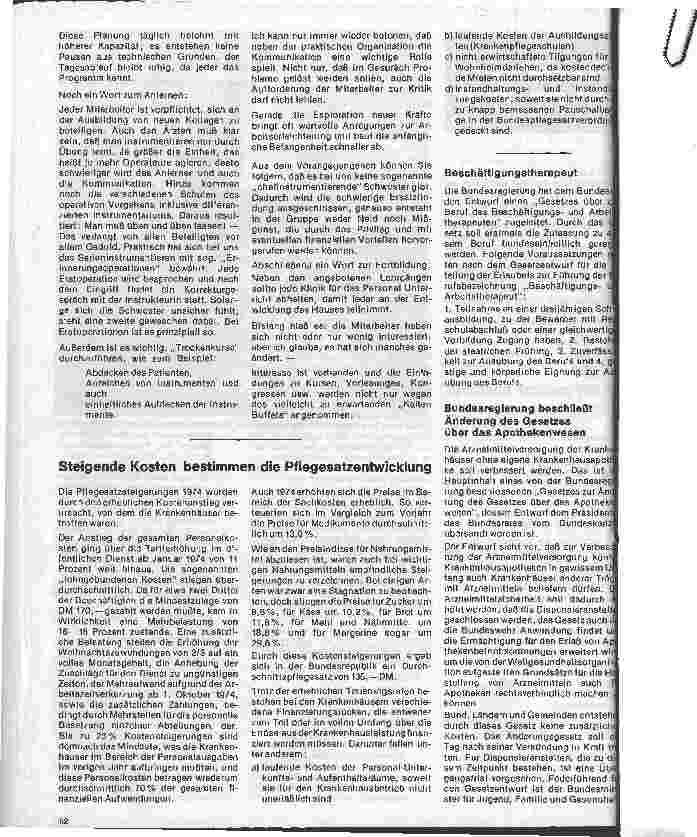 Vorschauseite 2: Anregungen aus der Praxis 1. Vortrag: Die chirurgische Abteilung des Krankenhauses