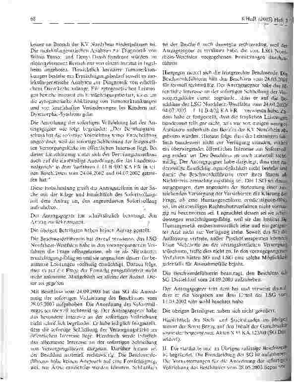 Vorschauseite 2: Zur Ermächtigung einer Nichtärztin
