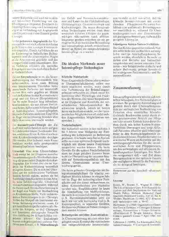 Vorschauseite 3: Die Zukunft der Intensivpflege