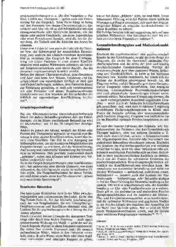 Vorschauseite 6: Behandlung psychosomatischer Krankheiten
