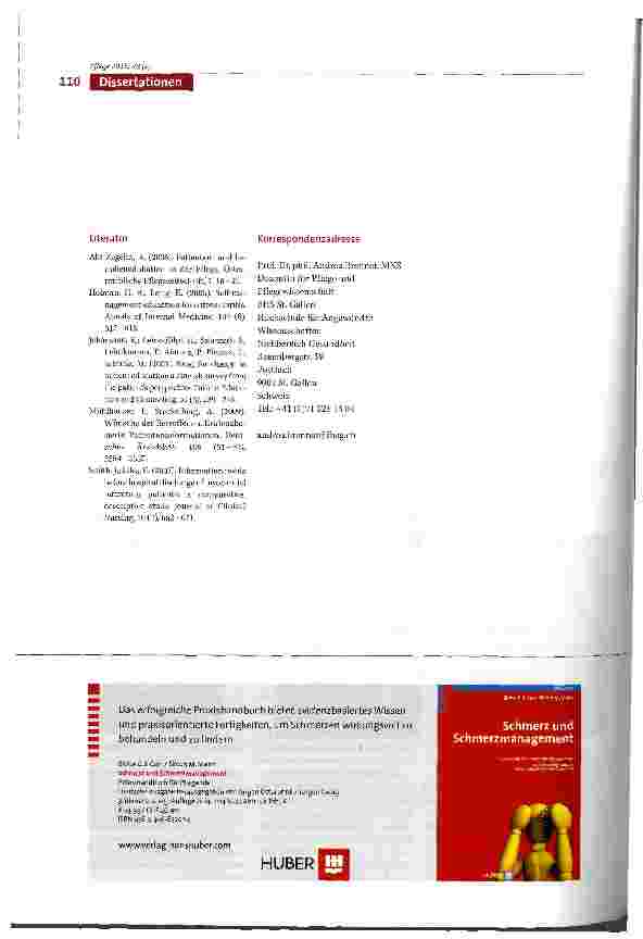 Vorschauseite 2: Patientenedukation im Akutkrankenhaus
