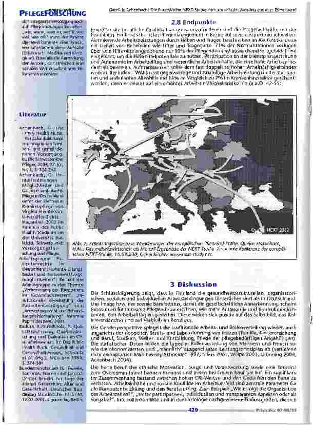 Vorschauseite 5: Die Europäische NEXT-Studie zum vorzeitigen Ausstieg aus dem Pflegeberuf