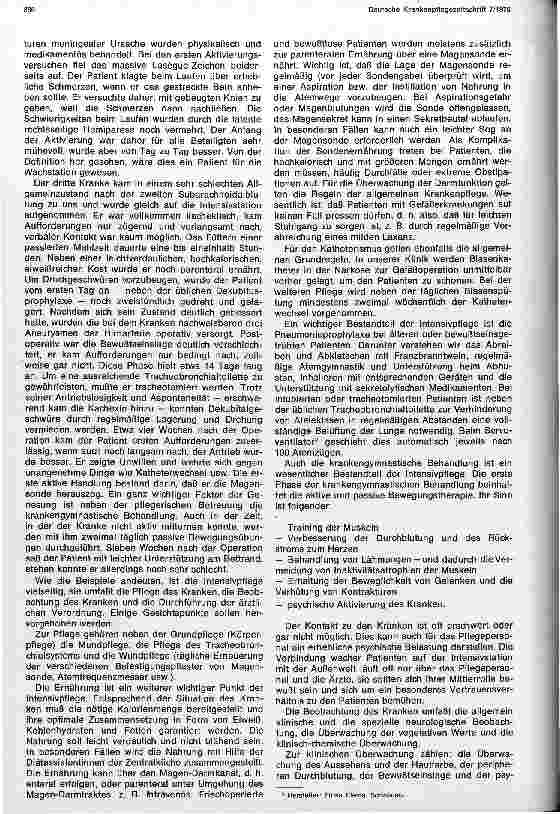 Vorschauseite 2: Die pflegerische Betreuung von Patienten mit Gefäßerkrankungen des Zentralen Nervensystems