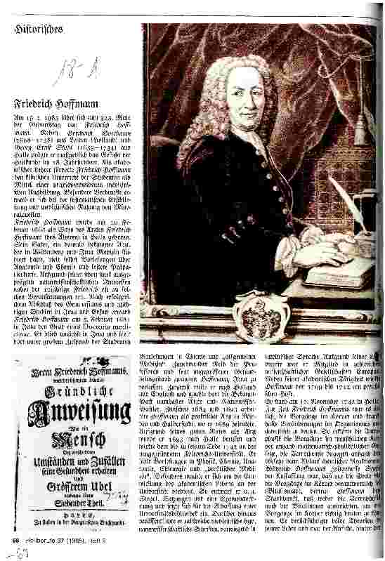 Vorschauseite 1: Historisches Friedrich Hoffmann