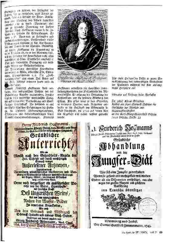 Vorschauseite 2: Historisches Friedrich Hoffmann