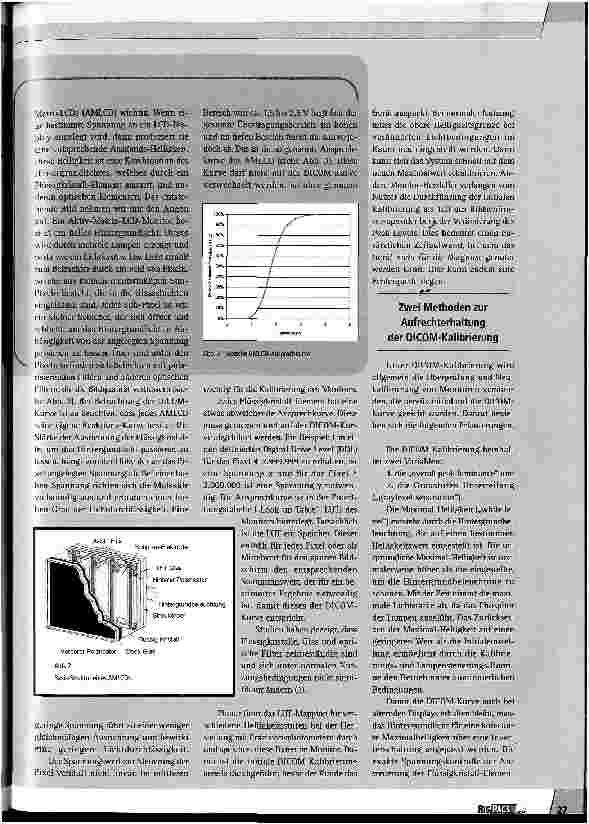 Vorschauseite 2: DICOM-Kalibrierung medizinischer Monitore - zwei Methoden im Vergleich
