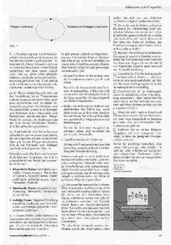 Vorschauseite 2: Was verbirgt sich hinter dem Burn-out-Syndrom?