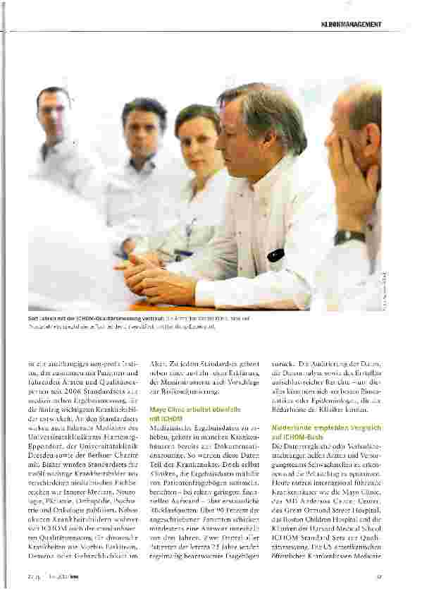 Vorschauseite 2: Plädoyer für mehr Patientennähe
