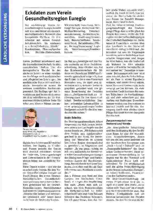 Vorschauseite 2: Der ländliche Raum als Labor
