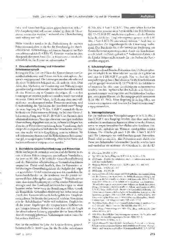 Vorschauseite 5: Das Gesetz zur Stärkung der Gesundheitsförderung und der Prävention - was bringt dieses Präventionsgesetz?