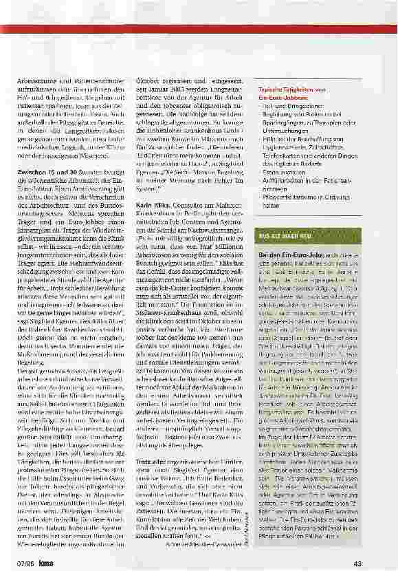 Vorschauseite 2: Zeit für Patienten