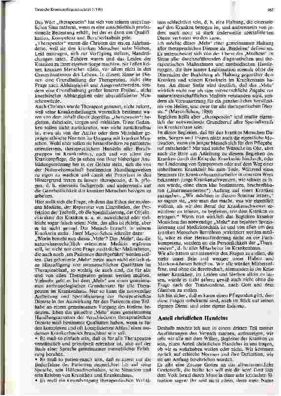 Vorschauseite 2: Ethische Normen in der Krankenpflege