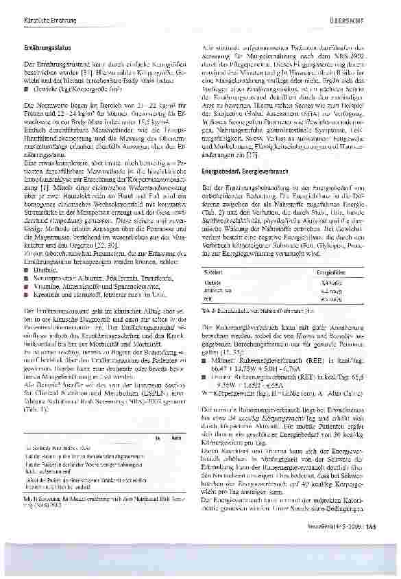 Vorschauseite 3: Künstliche Ernährung
