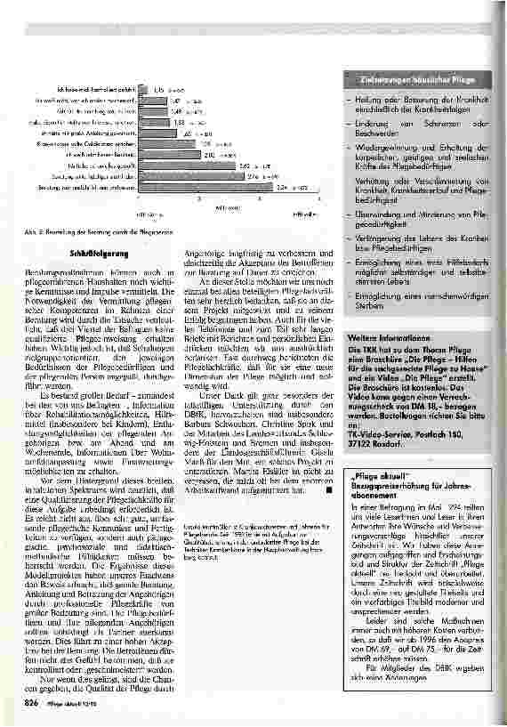 Vorschauseite 4: Pflegeberatung bei Schwerpflegebedürftigkeit Ein Projet der Techniker Krankenkasse in Zusammenarbeit mit dem DBfK
