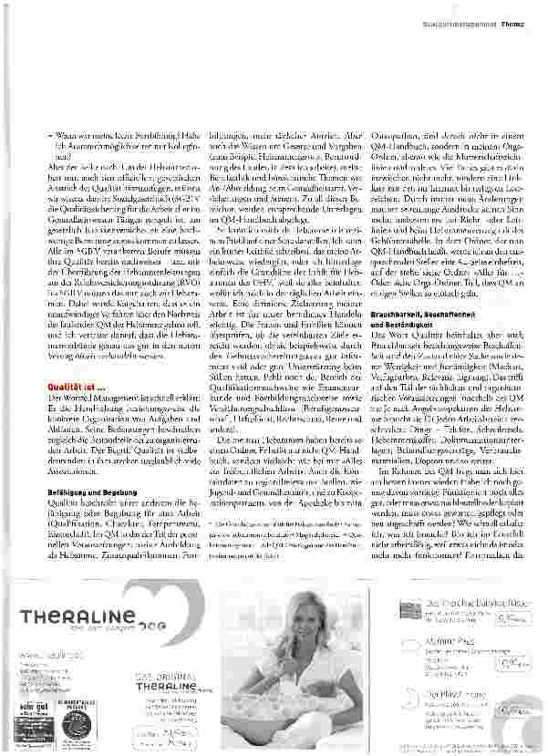 Vorschauseite 2: Qualitätsmanagement: theoretisch schwer, praktisch einfach