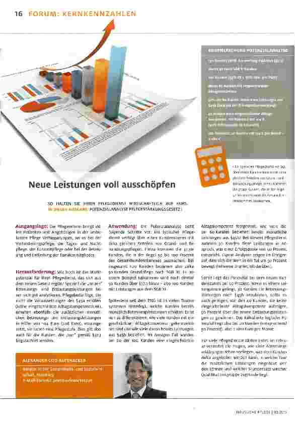 Vorschauseite 1: Neue Leistungen voll ausschöpfen