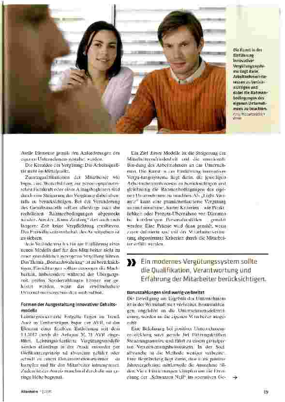 Vorschauseite 4: Gute Arbeit gerecht entlohnen