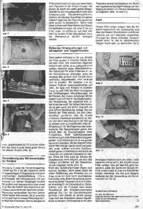 Vorschauseite 2: Transparente selbstklebende Folienverbände/2. Die Bedeutung der Folien in der klinischen Routine