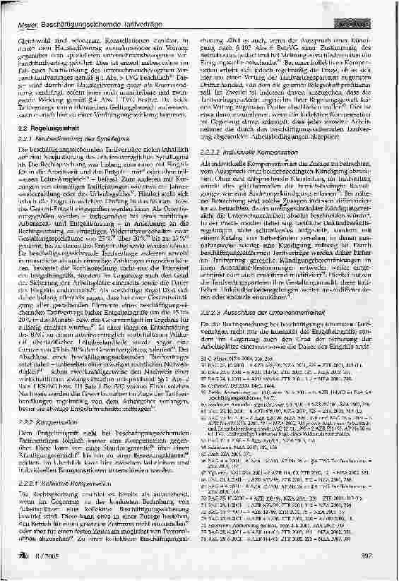 Vorschauseite 4: Beschäftigungssichernde Tarifverträge