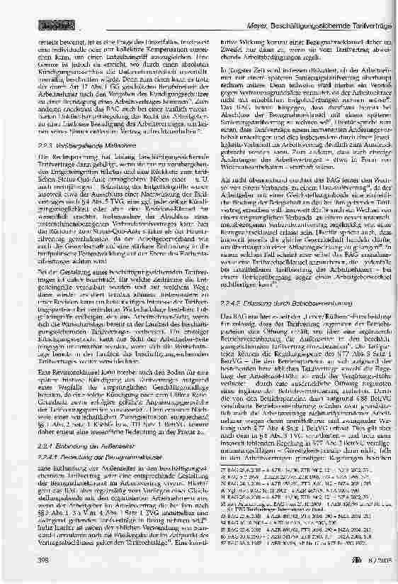 Vorschauseite 5: Beschäftigungssichernde Tarifverträge