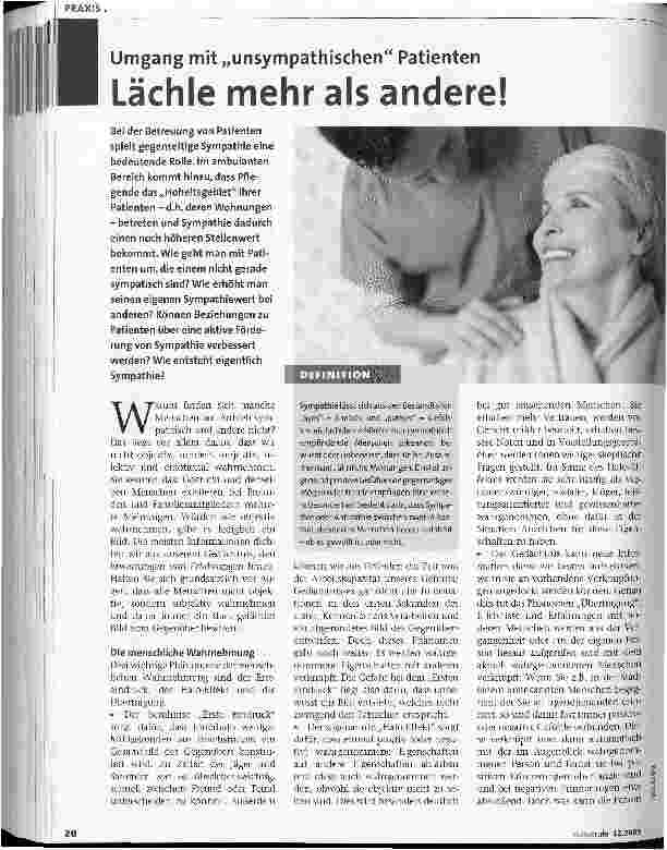 Vorschauseite 1: Lächle mehr als andere!