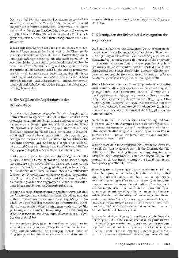 Vorschauseite 4: Gemeinsame Sorge - geteilte Sorge: Zur Kommunikation zwischen Pflegekräften undAngehörigen von Demenzkranken.