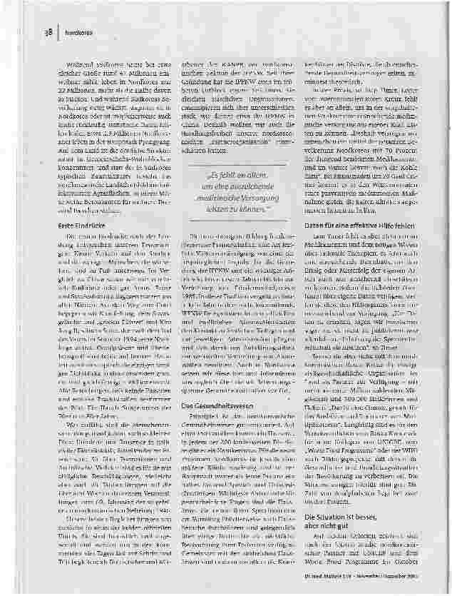 Vorschauseite 2: Im Dunkeln gelassenEine nuklearmedizinische Reise nach Nordkorea
