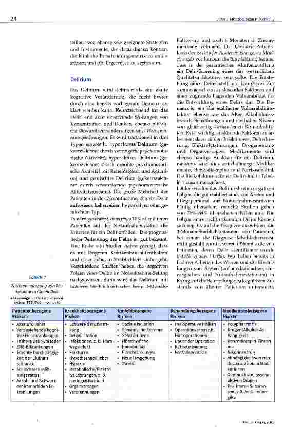 Vorschauseite 2: Akutbehandlung von älteren Patienten in der Notaufnahme: Strategien zur Verbesserung des Patienten-Outcome